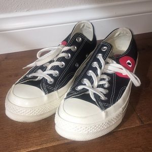 Comme Des Garçons Black Converse